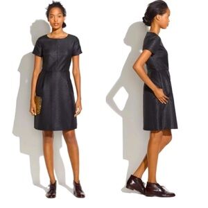 Madewell Jacquard Brocade Dress 4